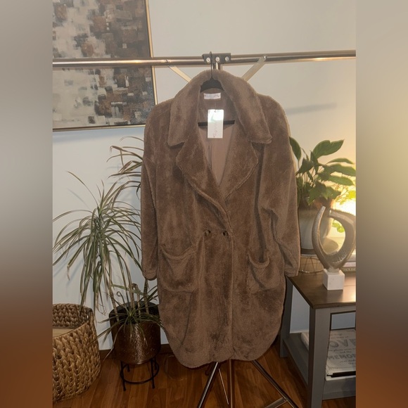 Surely Mine Jackets & Blazers - TEDDY BEAR SOFT COAT!🤎